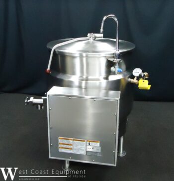 VULCAN 40 GALLON ELECTRIC STEAM JACKETED KETTLE 208V - Image 4