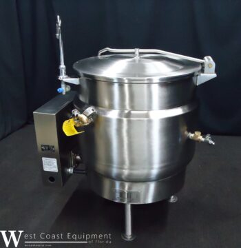 VULCAN 40 GALLON ELECTRIC STEAM JACKETED KETTLE 208V - Image 7