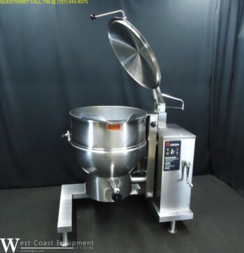 GROEN 40 GALLON GAS STEAM JACKETED TILT KETTLE DHT-40 - Image 12