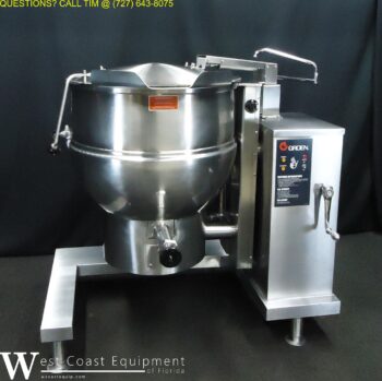 GROEN 40 GALLON GAS STEAM JACKETED TILT KETTLE DHT-40 - Image 2