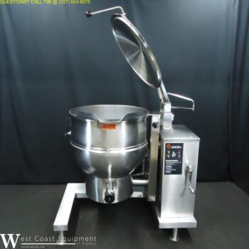 GROEN 40 GALLON GAS STEAM JACKETED TILT KETTLE DHT-40 - Image 3