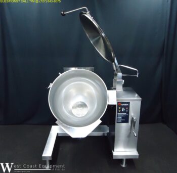 GROEN 40 GALLON GAS STEAM JACKETED TILT KETTLE DHT-40 - Image 4