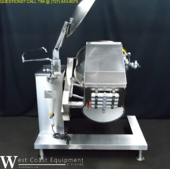 GROEN 40 GALLON GAS STEAM JACKETED TILT KETTLE DHT-40 - Image 7