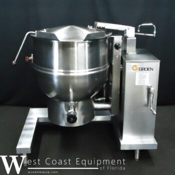 GROEN 40 GALLON GAS STEAM JACKETED TILT KETTLE DHT-1P 40 - Image 3