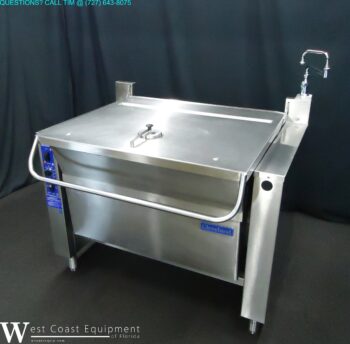 CLEVELAND 40 GALLON GAS TILT SKILLET BRAISING PAN - 160,000 OR 200,000 BTUS! - Image 11