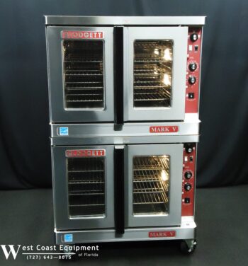 BLODGETT MARK V ELECTRIC DOUBLE CONVECTION OVEN 208 / 240 VOLT SINGLE OR 3 PHASE - Image 3