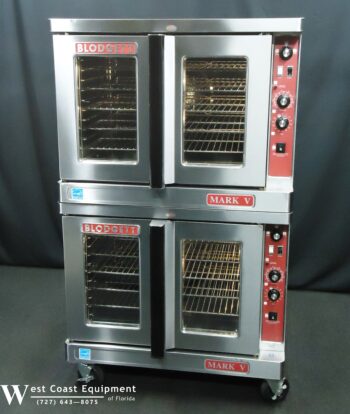 BLODGETT MARK V ELECTRIC DOUBLE CONVECTION OVEN 208 / 240 VOLT SINGLE OR 3 PHASE - Image 7