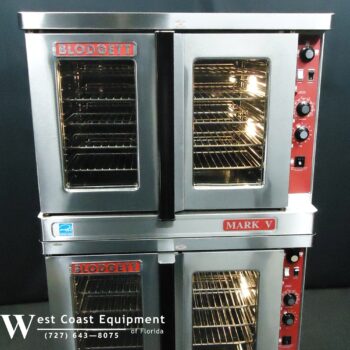 BLODGETT MARK V ELECTRIC DOUBLE CONVECTION OVEN 208 / 240 VOLT SINGLE OR 3 PHASE