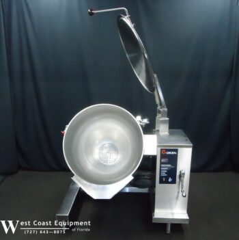 GROEN 40 GALLON ELECTRIC TILT KETTLE DEE-4T/40 FLAWLESS CONDITION! 480 VOLT! - Image 4