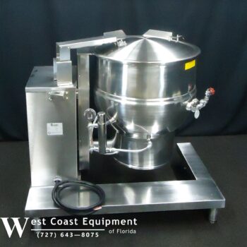 GROEN 40 GALLON ELECTRIC TILT KETTLE DEE-4T/40 FLAWLESS CONDITION! 480 VOLT! - Image 8