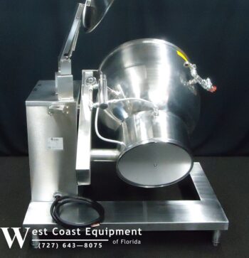 GROEN 40 GALLON ELECTRIC TILT KETTLE DEE-4T/40 FLAWLESS CONDITION! 480 VOLT! - Image 9