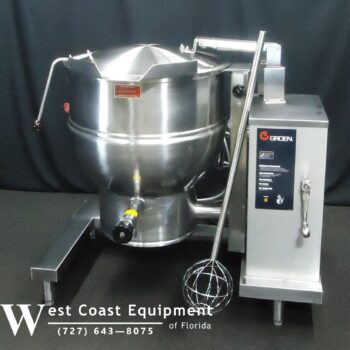 GROEN 40 GALLON ELECTRIC TILT KETTLE DEE-4T/40 FLAWLESS CONDITION! 480 VOLT! - Image 10