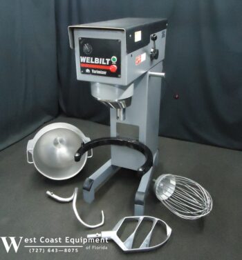 NEW SURPLUS 4 HORSE POWER WELBILT VARIMIXER W60P 60 QUART MIXER 208V HOBART - Image 2