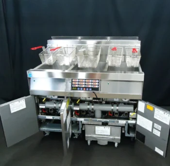 2018 - FRYMASTER GAS 3 WELL FRYER W/ FILTER & BASKET TIMERS - FLAWLESS CONDITION! - Image 11