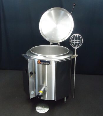 NEVER USED! GROEN EE-40 40 GALLON STEAM JACKETED KETTLE - ABSOLUTELY FLAWLESS! - Image 7