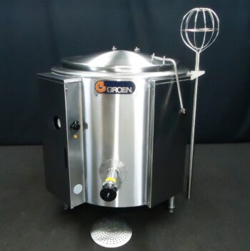 NEVER USED! GROEN EE-40 40 GALLON STEAM JACKETED KETTLE - ABSOLUTELY FLAWLESS!