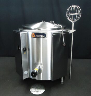 NEVER USED! GROEN EE-40 40 GALLON STEAM JACKETED KETTLE - ABSOLUTELY FLAWLESS! - Image 9