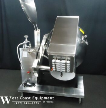 GROEN'S NEWEST STYLE GAS 60 GALLON STEAM JACKETED TILT KETTLE DHT/60 - EXCELLENT - Image 7