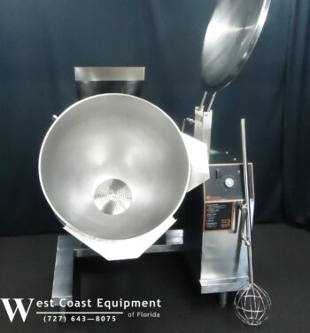 GROEN'S NEWEST STYLE GAS 60 GALLON STEAM JACKETED TILT KETTLE DHT/60 - EXCELLENT - Image 10