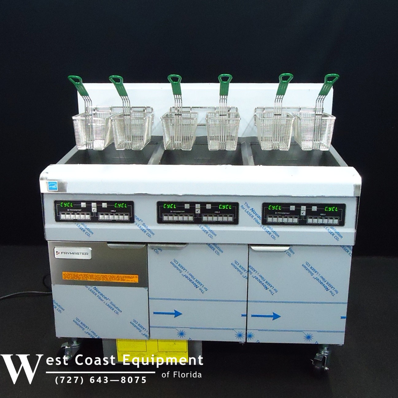 BRAND NEW! FRYMASTER GAS 3 WELL DIGITAL FRYER W/FILTER SYSTEM AND A P&L WARRANTY - Image 4
