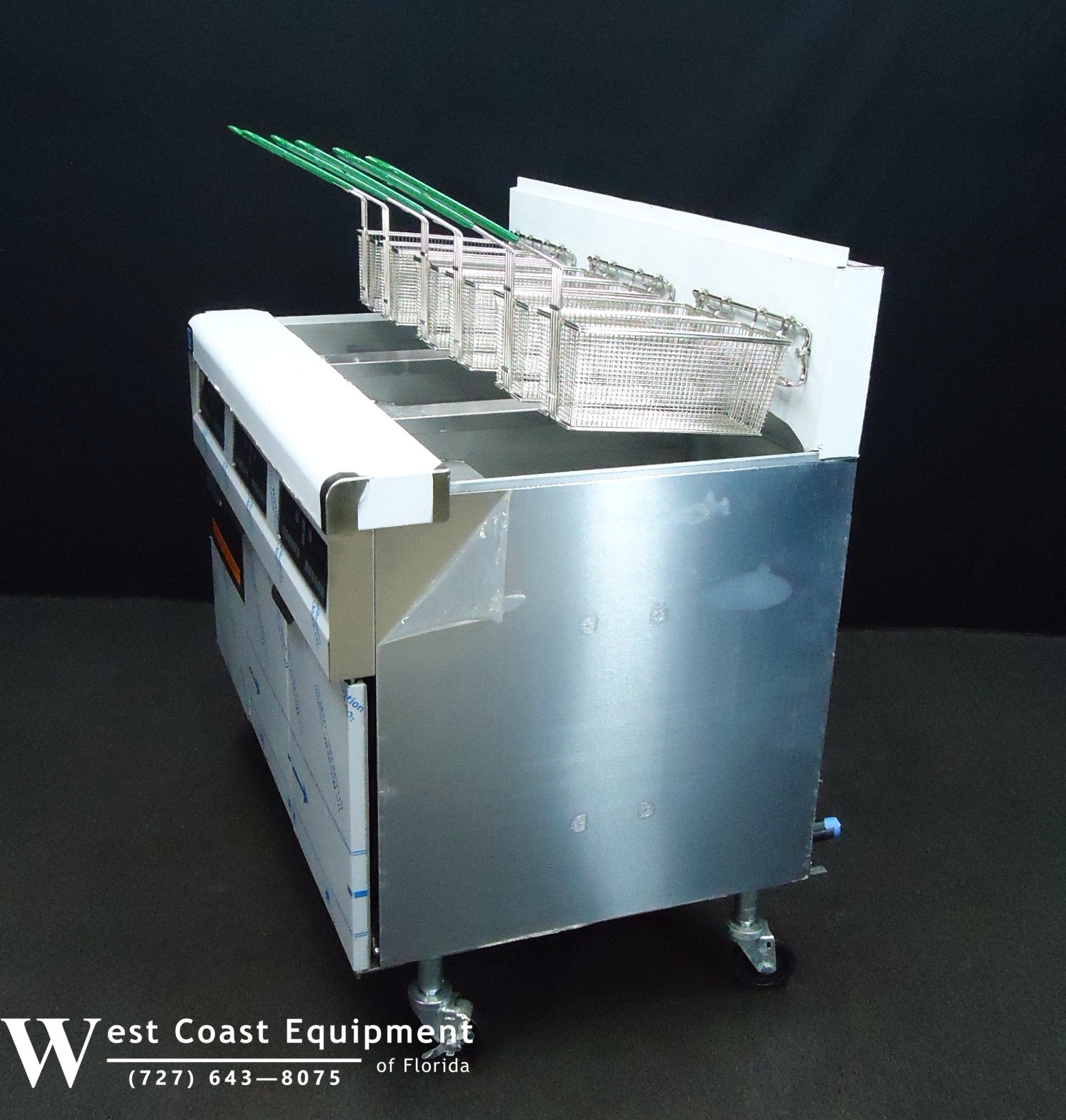 BRAND NEW! FRYMASTER GAS 3 WELL DIGITAL FRYER W/FILTER SYSTEM AND A P&L WARRANTY - Image 8