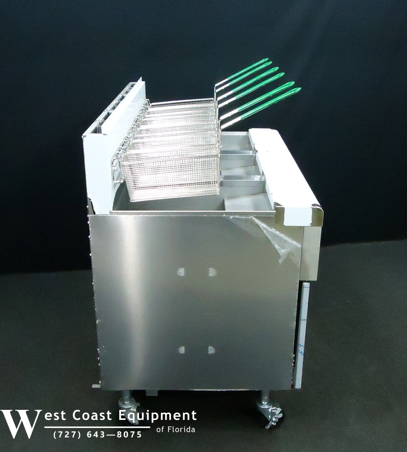 BRAND NEW! FRYMASTER GAS 3 WELL DIGITAL FRYER W/FILTER SYSTEM AND A P&L WARRANTY - Image 9