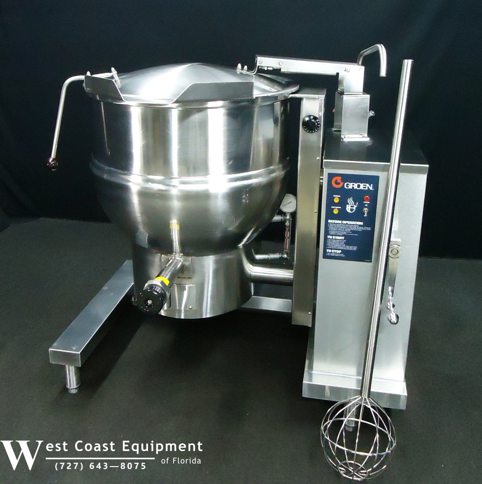 GROEN GAS STEAM JACKETED TILT KETTLE DHT/1-40 - Image 13