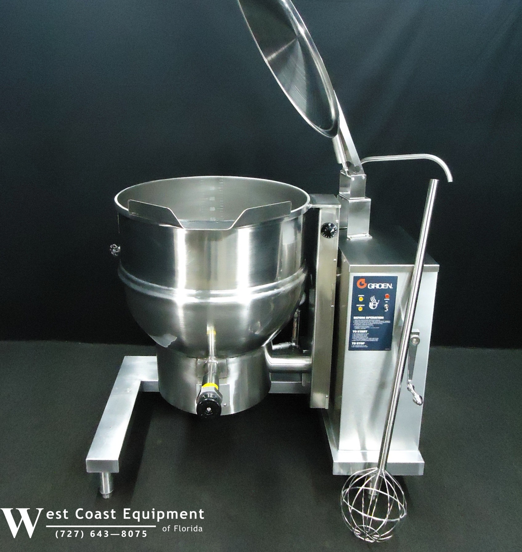 GROEN GAS STEAM JACKETED TILT KETTLE DHT/1-40 - Image 2