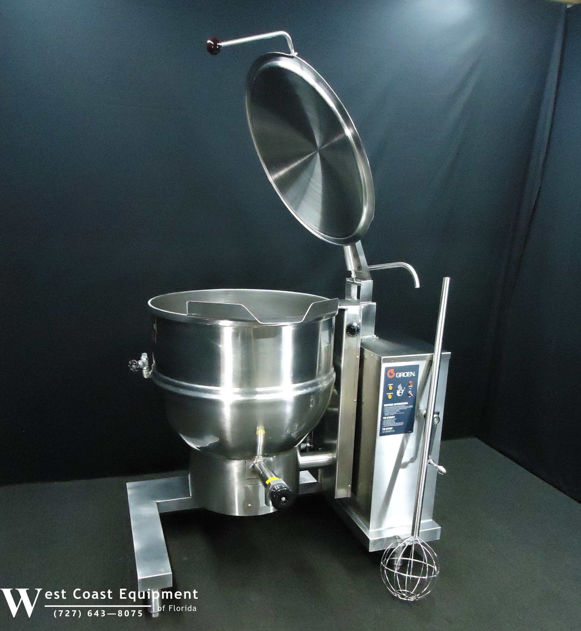GROEN GAS STEAM JACKETED TILT KETTLE DHT/1-40 - Image 3