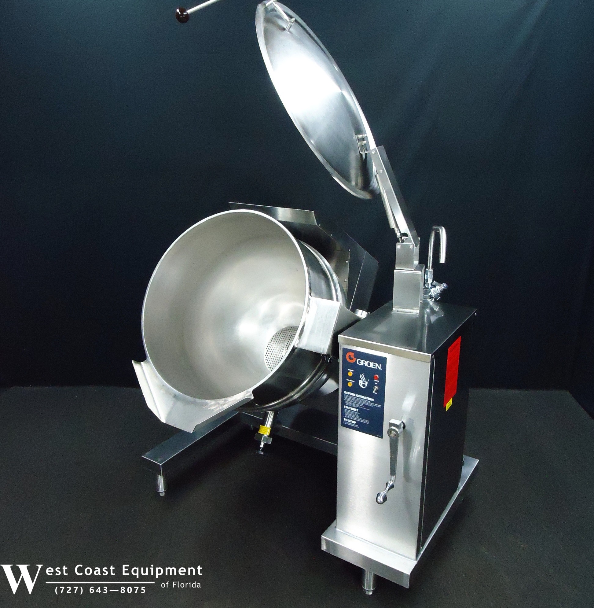 GROEN GAS STEAM JACKETED TILT KETTLE DHT/1-40 - Image 6