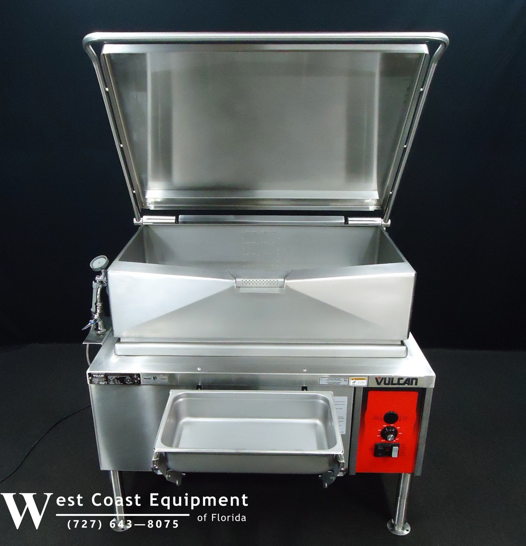 VULCAN VG40 40 GALLON GAS TILT SKILLET / BRAISING PAN 90-DAY WARRANTY! FLAWLESS!