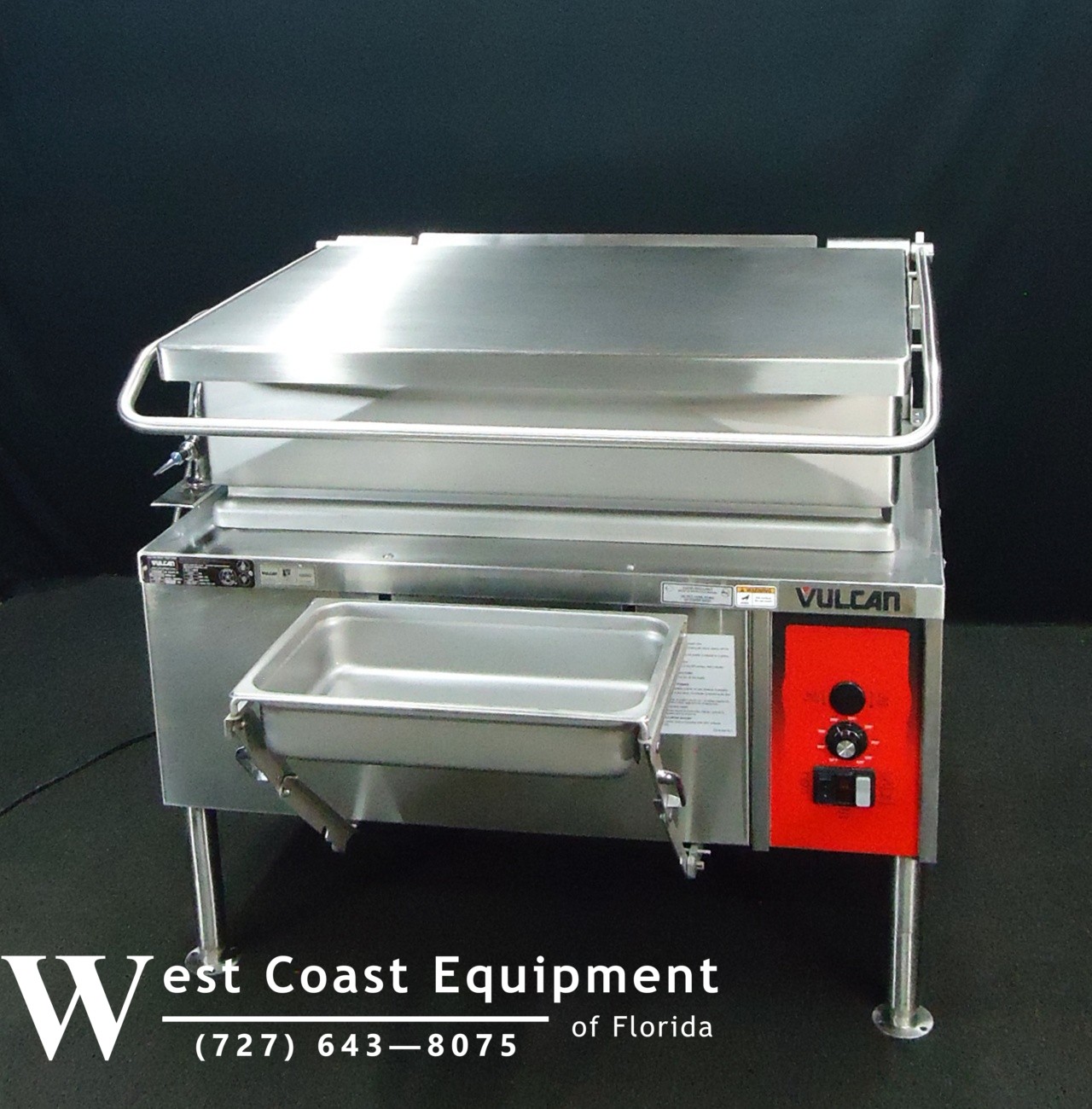 VULCAN VG40 40 GALLON GAS TILT SKILLET / BRAISING PAN 90-DAY WARRANTY! FLAWLESS! - Image 13