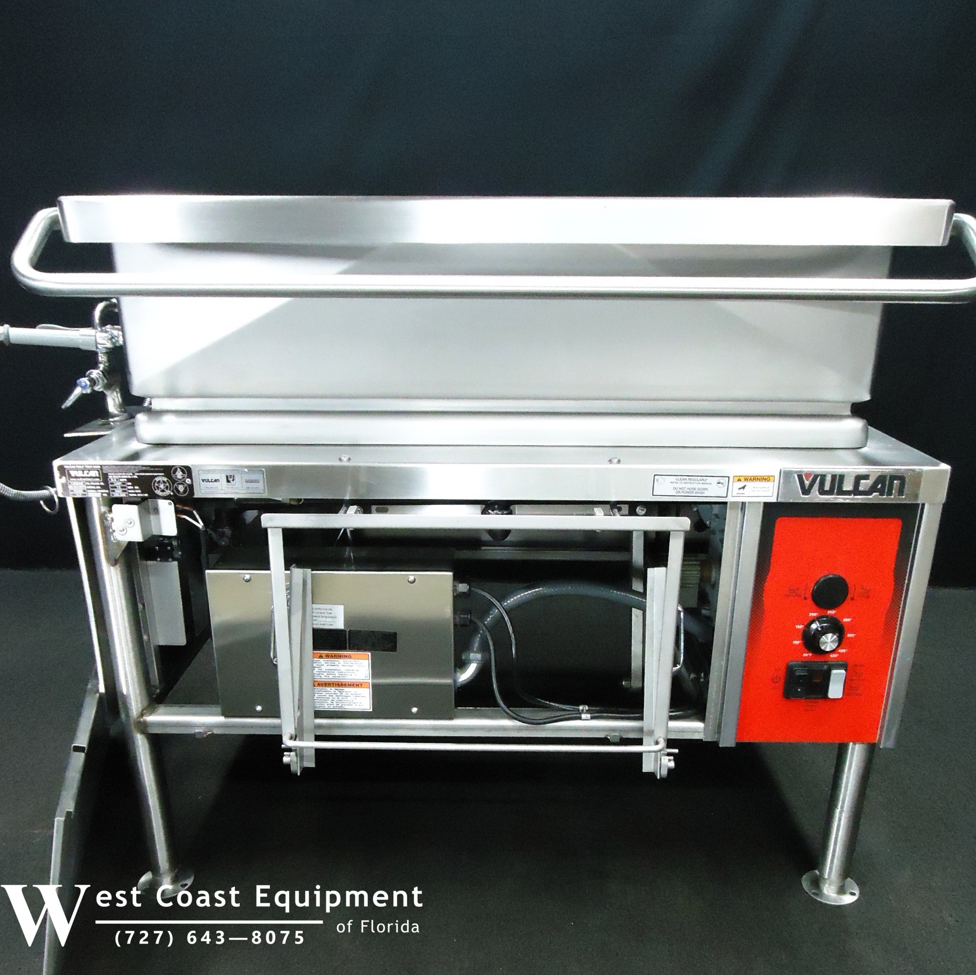VULCAN VG40 40 GALLON GAS TILT SKILLET / BRAISING PAN 90-DAY WARRANTY! FLAWLESS! - Image 8